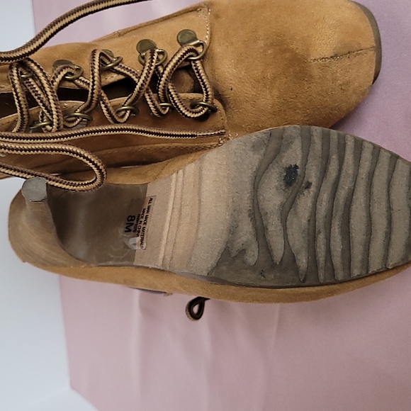 Ankle  boot high heel lace up with platform - Picture 9 of 10